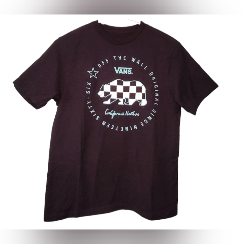 VANS -California native T shirt Sz large